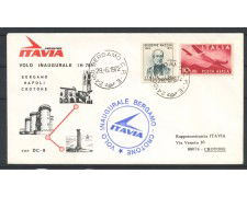 1972 - REPUBBLICA - LOTTO/40326 - VOLO INAUGURALE ITAVIA BERGAMO-CROTONE