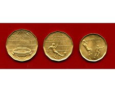 1978 - ARGENTINA - LOTTO/M47474 - MONDIALI DI CALCIO 3 MONETE FIOR DI CONIO