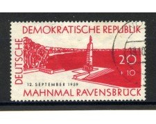 1959 - GERMANIA DDR - MONUMENTO DEL RICORDO - USATO - LOTTO/36165