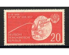 1959 - GERMANIA DDR - ALLUNAGGIO  DEL LUNIK 2 - NUOVO - LOTTO/36166