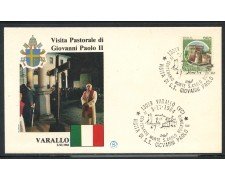 1984 - ITALIA - VARALLO (VC) - VISITA DI S.S. GIOVANNI PAOLO II° - LOTTO/31166
