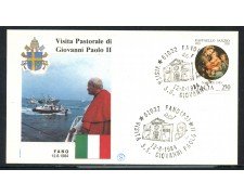 1984 - ITALIA - FANO (PS) - VISITA DI S.S. GIOVANNI PAOLO II° - LOTTO/31168