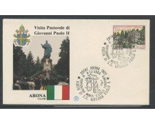 1984 - ITALIA - ARONA (NO) - VISITA DI S.S. GIOVANNI PAOLO II° - LOTTO/31169