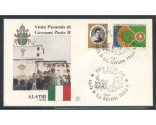 1984 - ITALIA - ALATRI (FR) - VISITA DI S.S. GIOVANNI PAOLO II° - LOTTO/31172