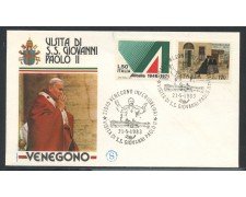 1983 - ITALIA - VENEGONO INF. (VA) - VISITA DI S.S. GIOVANNI PAOLO II° - LOTTO/31177