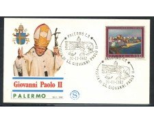 1982 - ITALIA - PALERMO - VISITA DI S.S. GIOVANNI PAOLO II° - LOTTO/31178