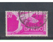 1945/51 - LOTTO/6021U - REPUBBLICA - ESPRESSO 50 LIRE USATO