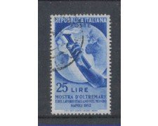 1952 - LOTTO/6181U - REPUBBLICA - MOSTRA D'OLTREMARE USATO