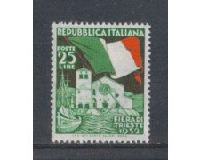1952 - LOTTO/6184 - REPUBBLICA - FIERA DI TRIESTE