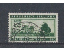 1952 - LOTTO/6185U - REPUBBLICA - FIERA DEL LEVANTE USATO