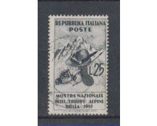 1952 - LOTTO/6188U - REPUBBLICA - TRUPPE ALPINE USATO