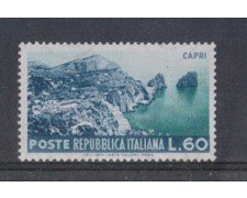 1953 - LOTTO/6226 - REPUBBLICA - 60 L. TURISTICA CAPRI