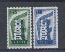 1956 - LOTTO/6306 - REPUBBLICA - EUROPA 2v.