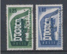 1956 - LOTTO/6306U - REPUBBLICA - EUROPA 2v. USATI