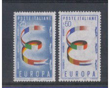 1957 - LOTTO/6319 - REPUBBLICA - EUROPA 2v.