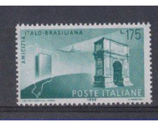 1958 - LOTTO/6336 - REPUBBLICA - AMICIZIA ITALO-BRASILIANA