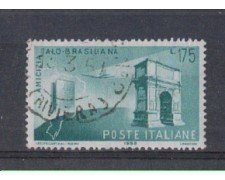 1958 - LOTTO/6336U - REPUBBLICA - AMICIZIA ITALO-BRASILIANA USAT