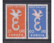 1958 - LOTTO/6337 - REPUBBLICA - EUROPA 2v.