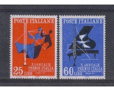 1958 - LOTTO/6343 - REPUBBLICA - PREMIO ITALIA 2v.