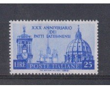 1959 - LOTTO/6345 - REPUBBLICA - PATTI LATERANENSI
