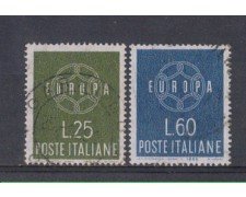 1959 - LOTTO/6356U - REPUBBLICA - EUROPA 2v. USATI