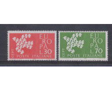 1961 - LOTTO/6396 - REPUBBLICA  - EUROPA 2v.