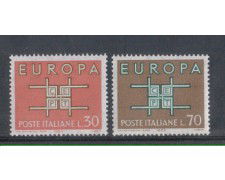 1963 - LOTTO/6418 - REPUBBLICA - EUROPA 2v.
