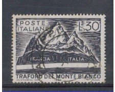 1965 - LOTTO/6439U - REPUBBLICA - TRAFORO MONTE BIANCO USATO