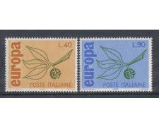 1965 - LOTTO/6441 - REPUBBLICA - EUROPA 2v.