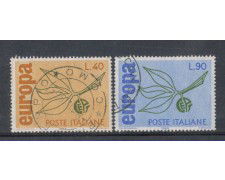 1965 - LOTTO/6441U - REPUBBLICA - EUROPA 2v. USATI