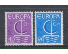 1966 - LOTTO/6456 - REPUBBLICA - EUROPA 2v.