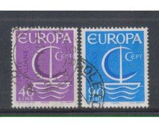 1966 - LOTTO/6456U - REPUBBLICA - EUROPA 2v. USATI