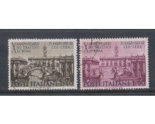 1967 - LOTTO/6462U - REPUBBLICA - TRATTATI DI ROMA USATI