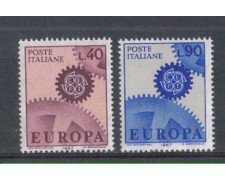1967 - LOTTO/6463 - REPUBBLICA - EUROPA 2v.