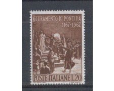 1967 - LOTTO/6473 - REPUBBLICA - GIURAMENTO DI PONTIDA