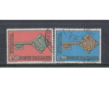 1968 - LOTTO/6501U - REPUBBLICA - EUROPA 2v. USATI