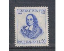 1968 - LOTTO/6505 - REPUBBLICA - GIAMBATTISTA VICO