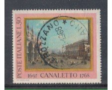 1968 - LOTTO/6508U - REPUBBLICA - IL CANALETTO USATO