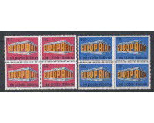 1969 - LOTTO/6517Q - REPUBBLICA - EUROPA QUARTINE