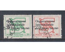 1969 - LOTTO/6519U - REPUBBLICA - ORGANIZ. LAVORO USATI