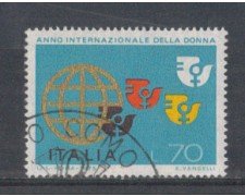 1975 - LOTTO/6625U - REBUBBLICA - ANNO DELLA DONNA - USATO