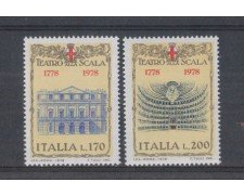 1978 - LOTTO/6674 - REPUBBLICA - TEATRO ALLA SCALA