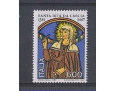 1981 - LOTTO/6738 - REPUBBLICA - SANTA RITA