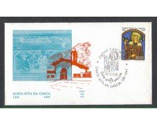 1981 - LOTTO/6738Z - REPUBBLICA - SANTA RITA - FDC