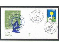 1983 - LOTTO/6777ZA - REPUBBLICA - LOTTA AL CANCRO - FDC