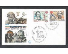 1983 - LOTTO/6789ZB - REPUBBLICA - EUROPA - FDC