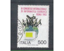 1983 - LOTTO/6791U - REPUBBLICA - INFORMATICA GIURIDICA - USATO