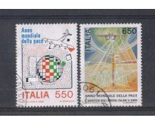 1986 - LOTTO/6865U - REPUBBLICA - ANNO DELLA PACE - USATI