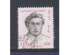 1987 - LOTTO/6871U - REPUBBLICA - ANTONIO GRAMSCI USATO