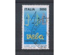 1989 - LOTTO/6916U - REPUBBLICA - MONDIALI DI VELA - USATO